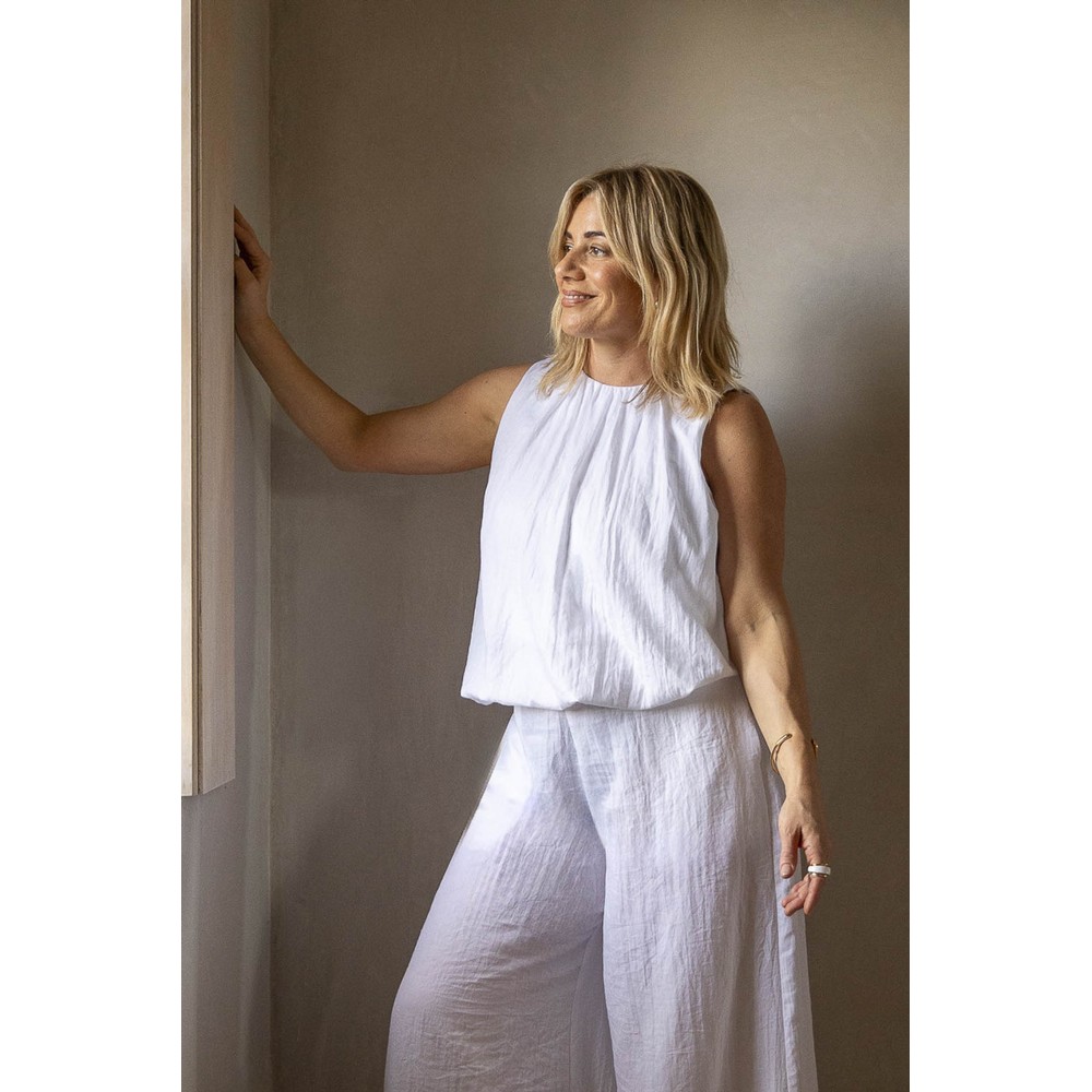 Chalk Ruth Top White 