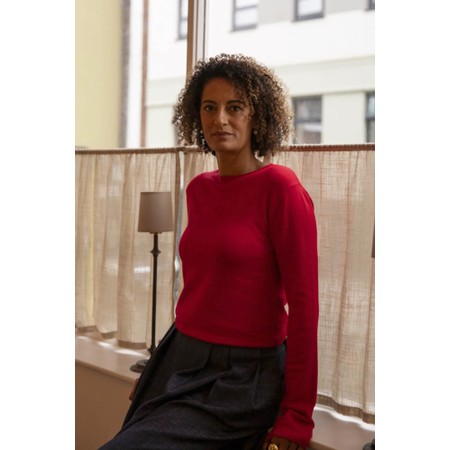 Chalk Jade Red Jumper - Red