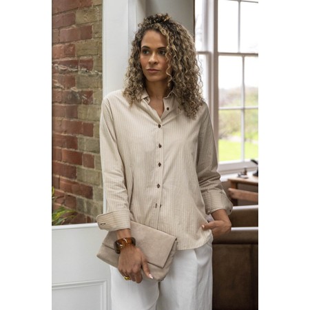 Chalk Nola Shirt - Beige / Ecru