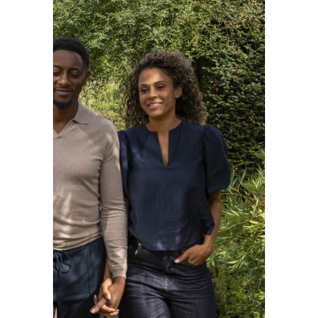 Chalk Porcha Top - Blue