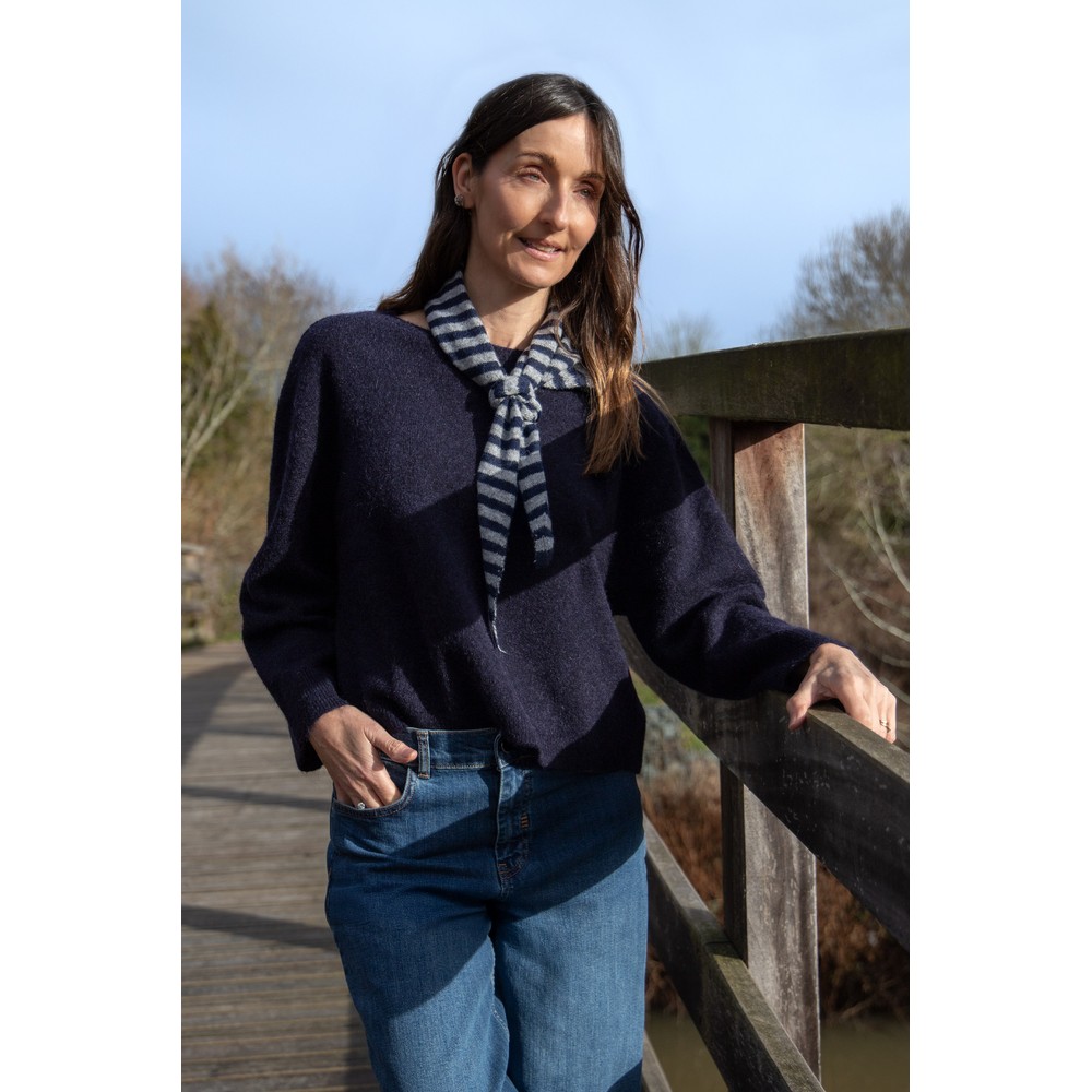 Chalk Megan Jumper Navy