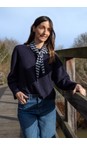 Chalk Navy Megan Jumper  