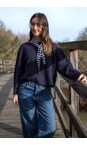 Chalk Navy Megan Jumper  