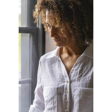 Chalk Zoe Shirt - White