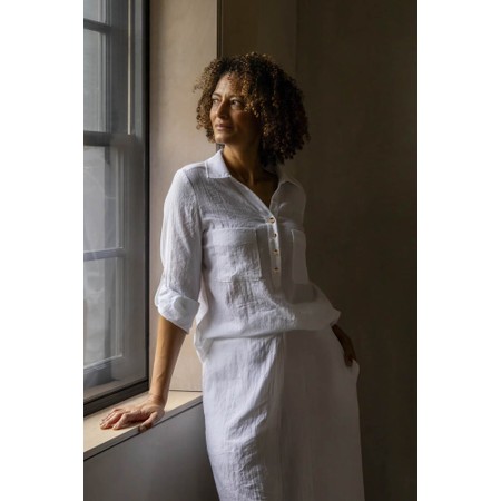 Chalk Zoe Shirt - White