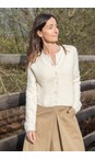 Chalk Ivory Mary Ivory Cardigan  