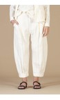 Mama B Latte Bianco R Latte Pinstripe Bubble Trouser  