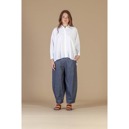 Mama B Rima D Long Bubble Trouser - Blue