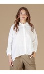 Mama B Latte Accesa L Latte Oversized Button Shirt  