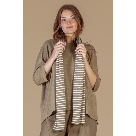 Mama B Agosto U Cumino Plain Top - Beige