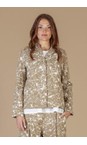 Mama B Cumino Aprile S Crinkle Print Jacket  