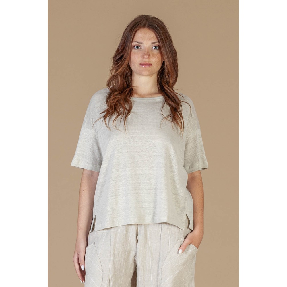 Mama B Giovedi U Calce Plain Boxy Top Calce