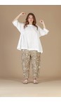 Mama B Latte Mercoledi L Latte Plain Oversized Shirt  