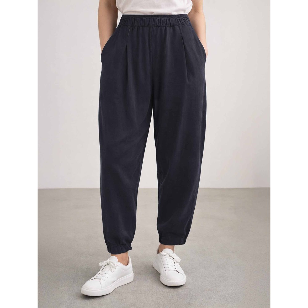 Mama B Bianco U Antracite Plain Jersey Bubble Trouser Antracite