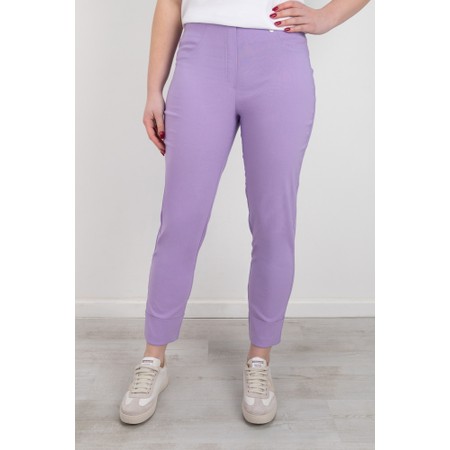 Robell Bella 09 Lavender Ankle Length 7/8 Cuff Trouser - Purple