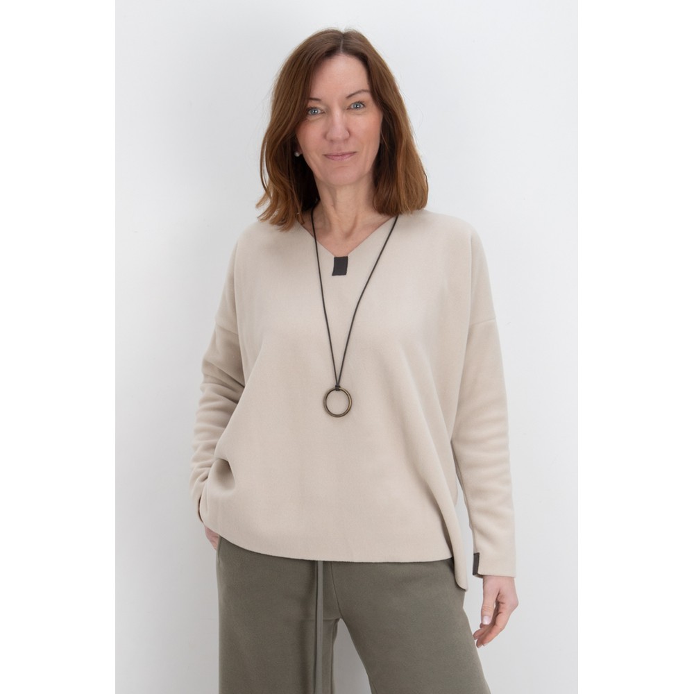 Henriette Steffensen Kit Fleece V-Neck Blouse Kit