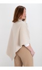 Henriette Steffensen Kit Recycled Fleece Kit Relaxed Poncho  