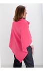 Henriette Steffensen Sunset Pink Recycled Fleece Sunset Pink Relaxed Poncho  