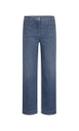 Robell Mid Wash Denim 64 Debby Mid Wash Denim Wide Leg Parallel Jean  