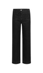 Robell Black 90 Debby Black Wide Leg Jean  