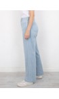 Robell Pale Blue Denim 61 Debby Wide Leg Jean  