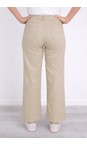 Robell Sand 14 Debby 09 Sand Crop Wide Leg Pull On Jean  