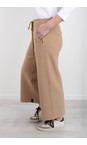 Henriette Steffensen Camel Fleece Camel Crop Trouser  