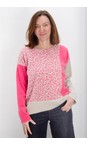 Henriette Steffensen Sunset / Kit / Pink Leo Pink Fleece Patch Blouse  