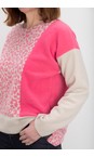 Henriette Steffensen Sunset / Kit / Pink Leo Pink Fleece Patch Blouse  