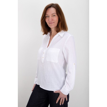 Chalk Zoe Shirt - White