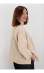 Chalk Sand Vicki Sand Cotton Rib Jumper  