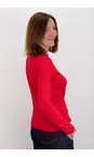 Chalk Red Jade Red Jumper  