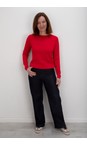 Chalk Red Jade Red Jumper  