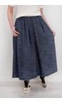 Chalk Dark Denim Gloria Skirt  