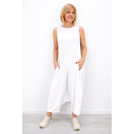 Mama B IOS U Jumpsuit - White