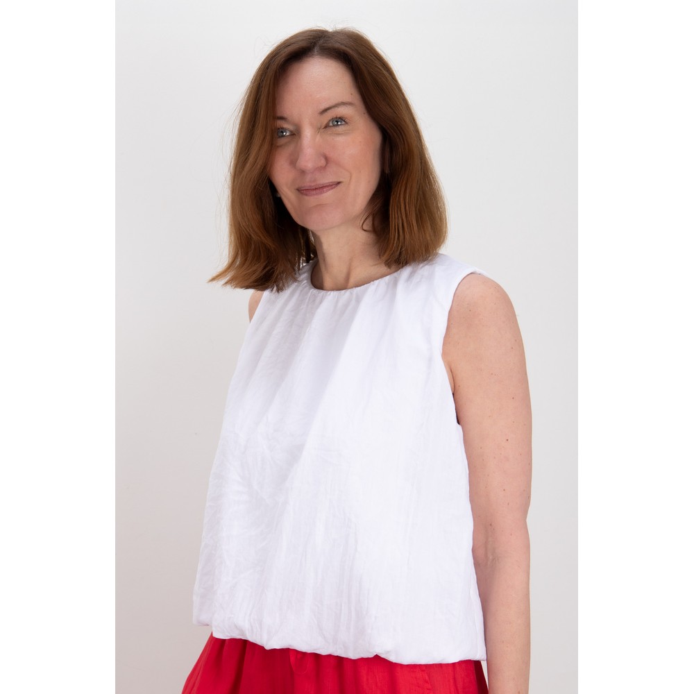 Chalk Ruth Top White 