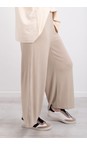 Masai Clothing Plaza Taupe MaPam Plaza Taupe Jersey Culotte  