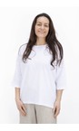Mama B Bianco Agosto U Bianco Plain Top  