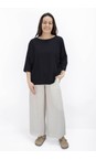 Mama B Nero Agosto U Nero Plain Top  