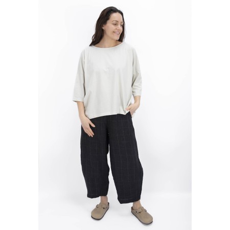 Mama B Agosto U Calce Plain Top - Grey