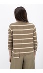 Mama B Cumino Crema M Cumino Stripe Fleece Cardigan  