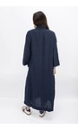 Mama B Blu Dicembre L Blu Oversize Shirt Dress  