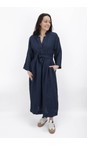 Mama B Blu Dicembre L Blu Oversize Shirt Dress  