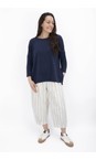 Mama B Blu Emotiva Blu Oversize Eco Fleece Jumper  