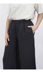 Mama B Antracite Pollo L Antracite Wide Crop Leg Trouser  