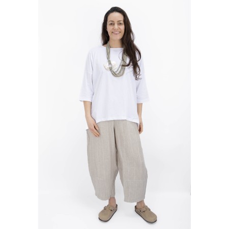 Mama B Rima AE Calce Long Bubble Trouser - Grey