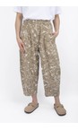 Mama B Cumino Bianco S Crinkle Print Bubble Trouser  