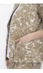 Mama B Cumino Aprile S Crinkle Print Jacket  