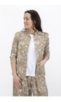 Mama B Cumino Aprile S Crinkle Print Jacket  
