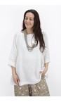 Mama B Latte Mercoledi L Latte Plain Oversized Shirt  
